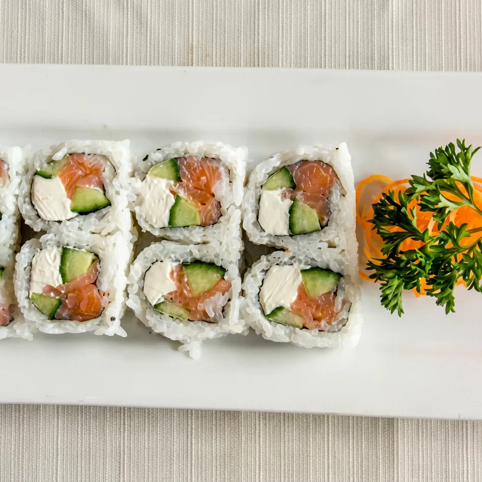 Philadelphia Roll at Akindo Sushi Bistro in Winnipeg, MB
